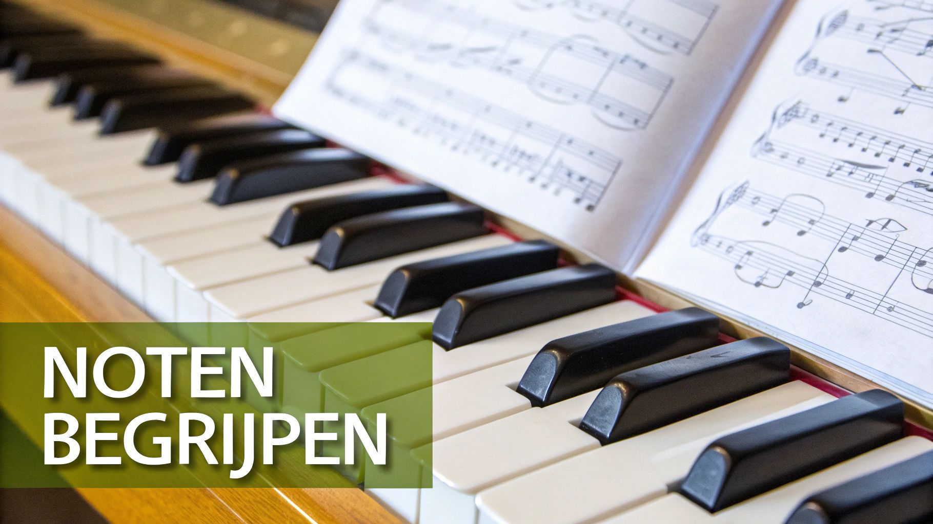 muziektheorie voor beginners noten begrijpen