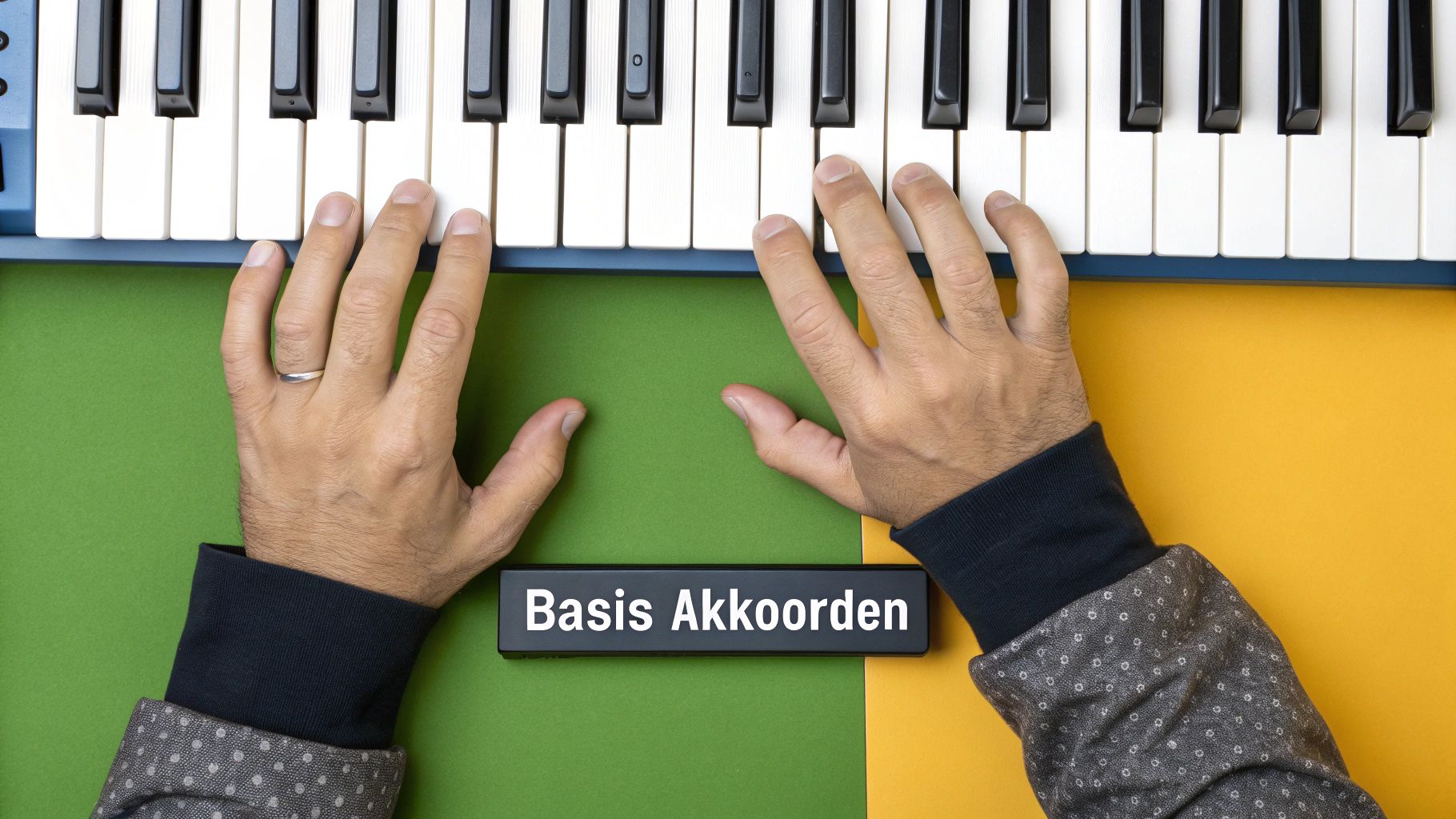 keyboard akkoorden leren basis akkoorden