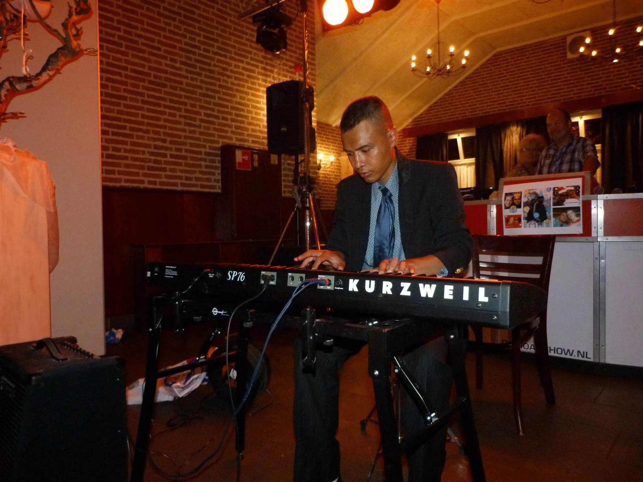 Theo Moorrees geeft keyboardles