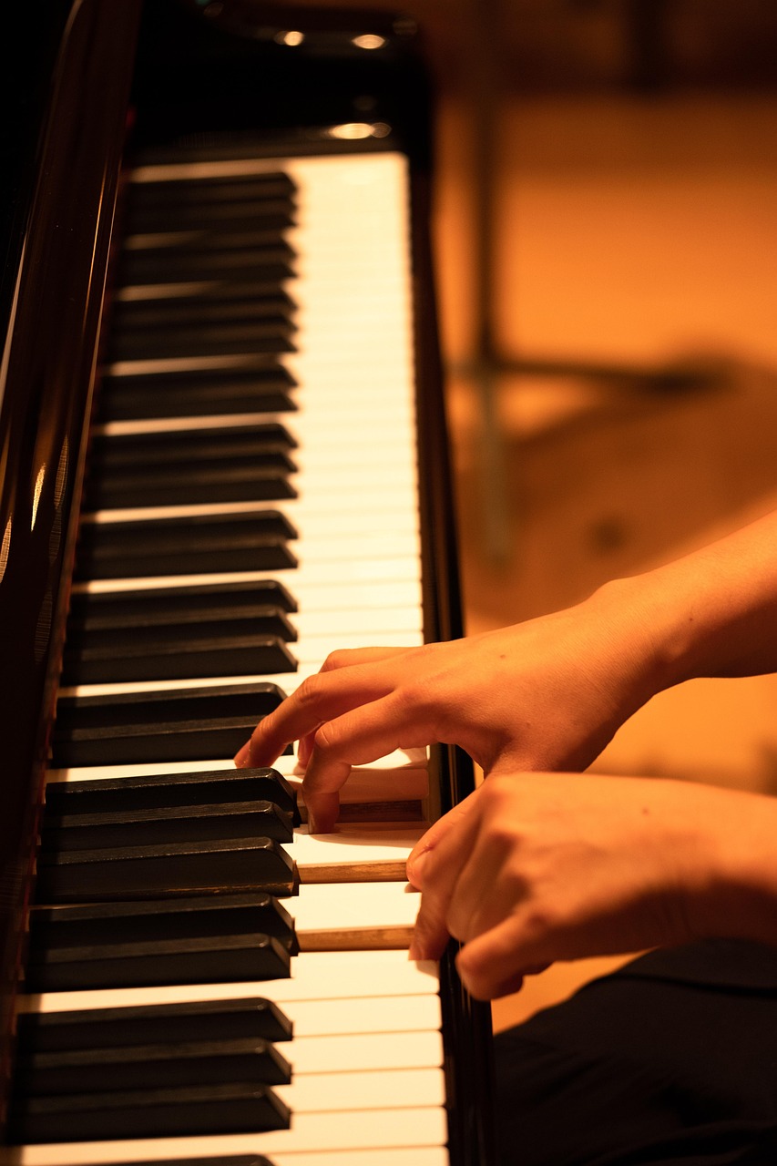 Piano leren spelen op een keyboard in Drenthe