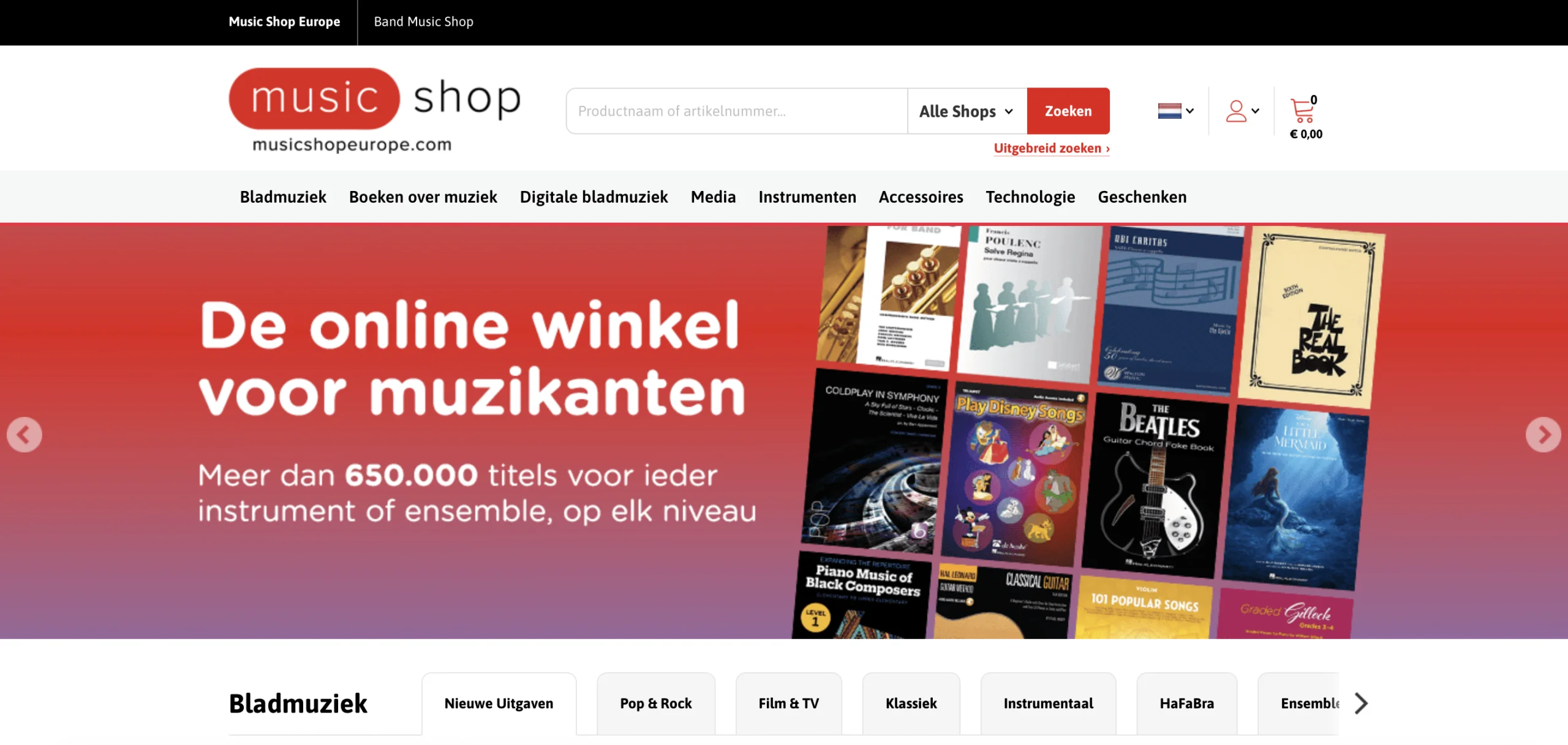 bladmuziek voor beginners musicshopeurope.nl