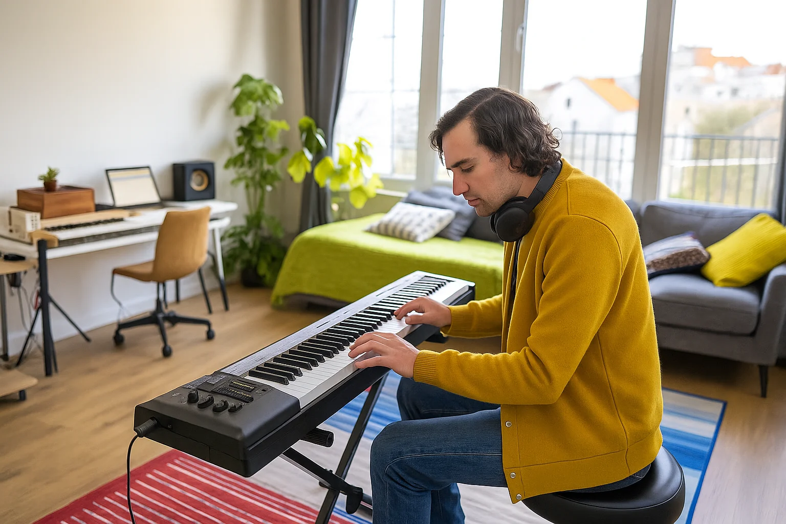 keyboard lerens spelen voor beginners instructie