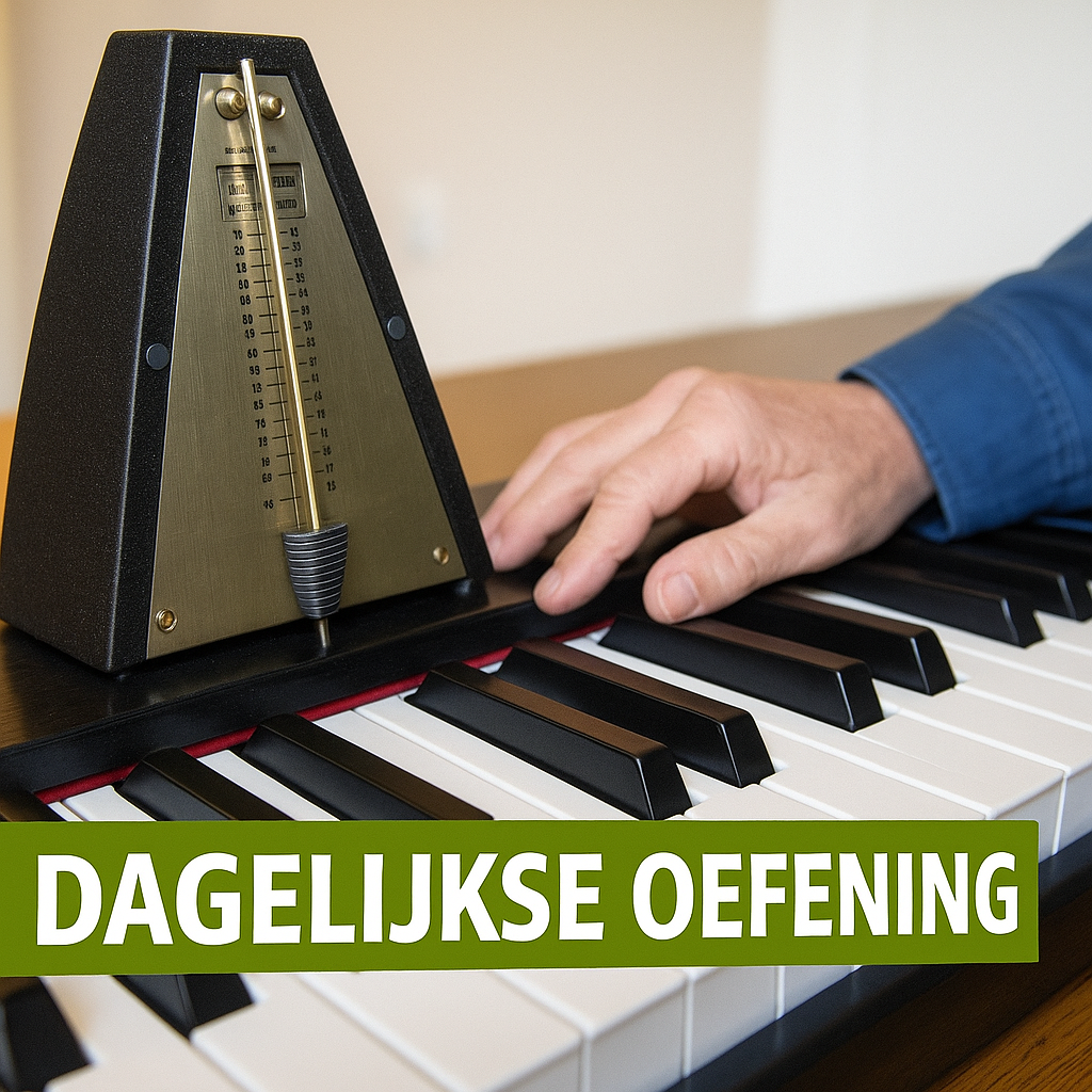 pianoles voor volwassenen dagelijkse oefening