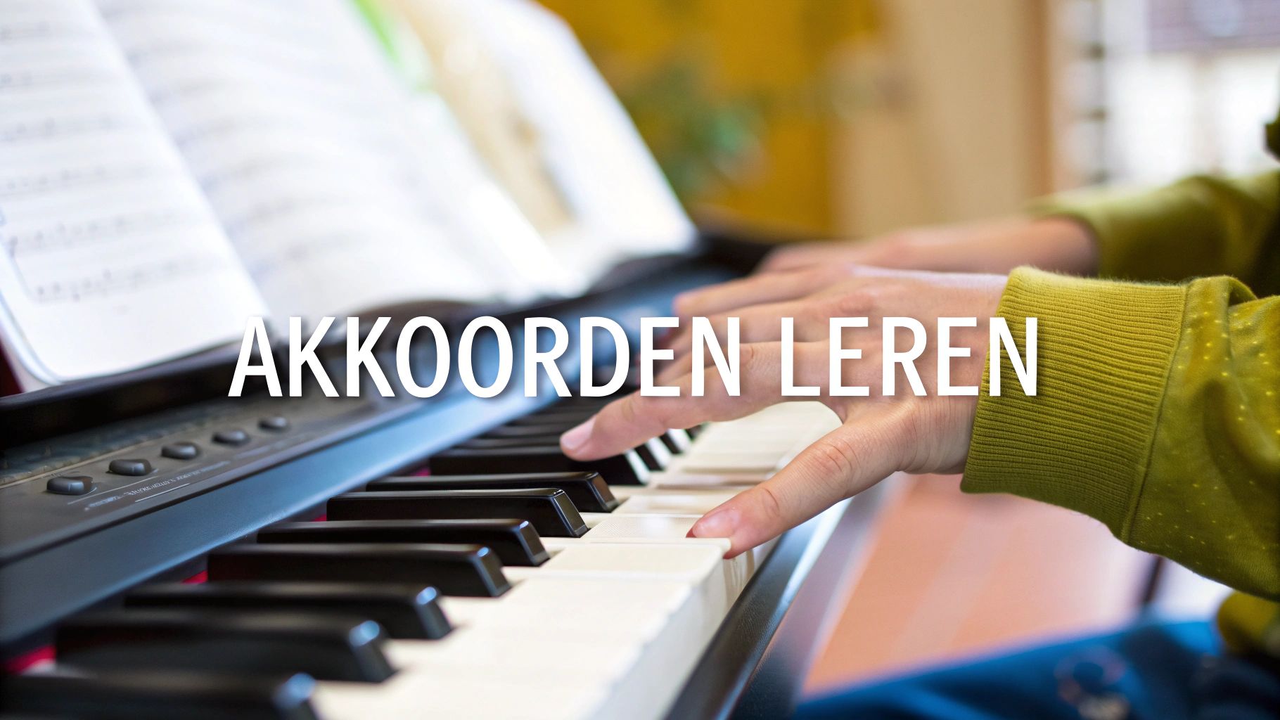 piano akkoorden leren