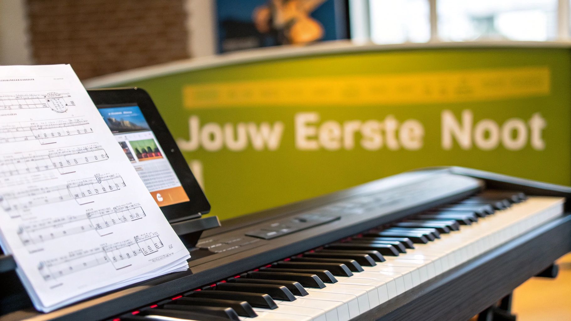 bladmuziek piano beginners