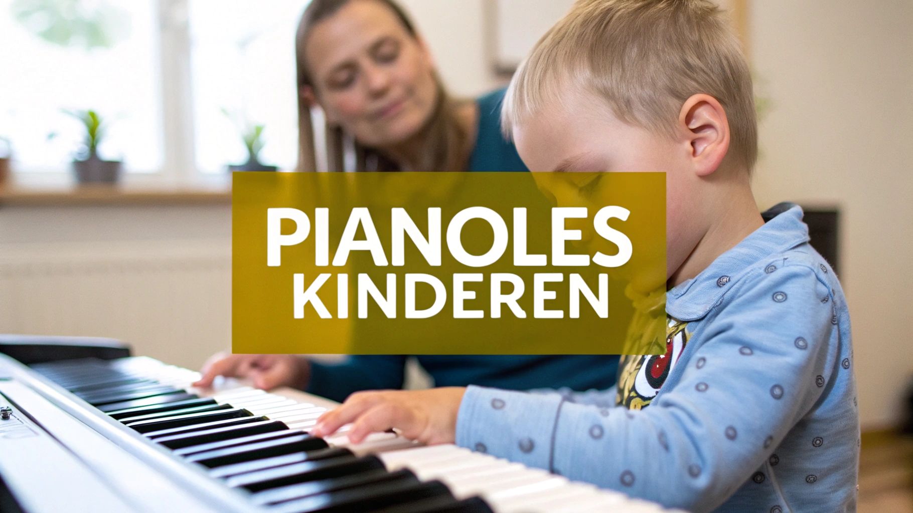 pianoles kinderen