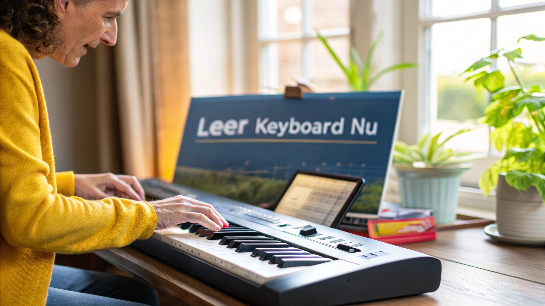 Keyboard leren spelen als volwassene? Begin vandaag in Drenthe!