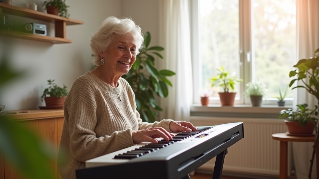 keyboardles senioren Meppel - Keyboardles voor senioren in Meppel: muziek maken op jouw tempo